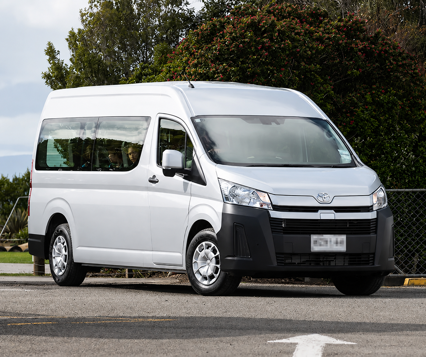 Toyota HiAce or similar executive van